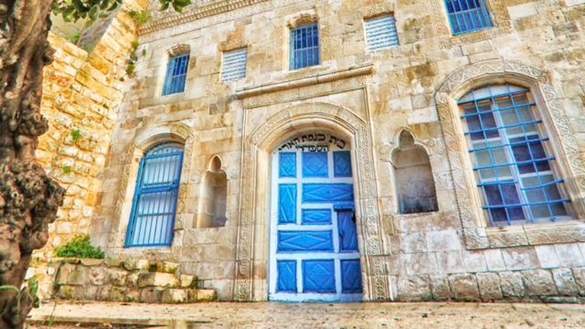 A Sinagoga Sefaradi do Ari, em Tzfat